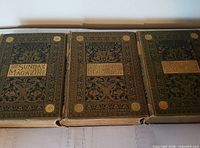 Front covers of three The Sunday Magazine volumes