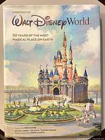 Front dust jacket with Cinderella Castle artwork and title