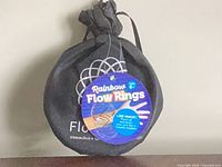 Flow ring stored inside black pouch