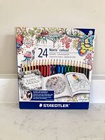 Front of Staedtler Noris colour 24-count pencil box