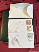Set of four FDCs inside original sleeve