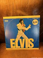 Front cover of Elvis 2-LP set