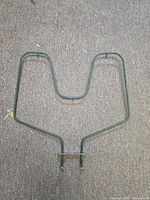 Front view of entire heating element