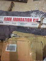 Box labeled Arrow Floor Foundation Kit FB1014-A