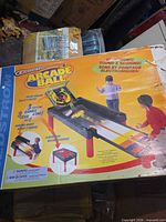 Front of original GameZone Arcade Ball box showing product image and branding