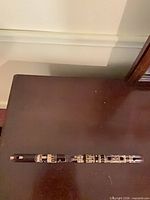 Full view of flute showing length and design