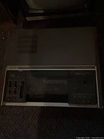 Top view of JVC CP-5800 showing reel platform and front controls