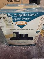 Front of KLH SE-6000 speaker system box