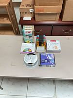 All items together on table