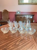Full 11-piece set displayed on table
