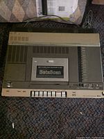 Top view showing BetaScan logo, cassette well and condition