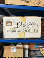 Box showing Sotini Fairfield branding