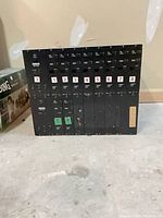 Front view of Yamaha rack showing eight modules