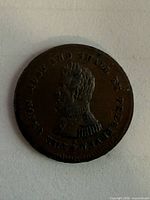 Obverse showing bust and UNION legend