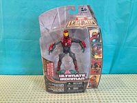 Front view of sealed Ultimate Iron Man Marvel Legends package