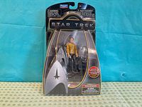 Front of sealed Star Trek Kirk Galaxy Collection action figure package