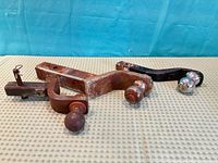 All three hitch mounts laid out side by side