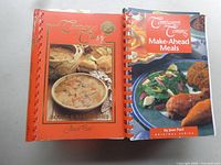 Two cookbooks: Soups & Sandwiches, Make-Ahead Meals