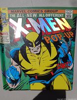 Front cover showing title and Wolverine art