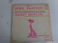 Front cover of The Pink Panther RCA Victor LPM-2755 vinyl LP