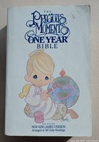 Front cover of Precious Moments One Year Bible hardcover