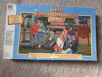 Front of board game box showing title and artwork