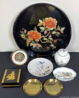 Group shot showing all items in the lot