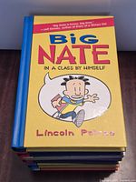 Front cover Big Nate In a Class by Himself on stack