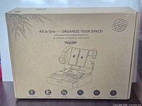 front of retail box showing product illustration and features