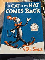 Front cover showing title, author and Cat in the Hat illustration