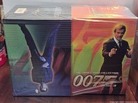Shrink-wrapped Volume 1 and Volume 3 James Bond Collection DVD box sets side-by-side