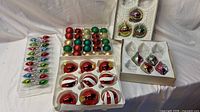 All ornament trays overview