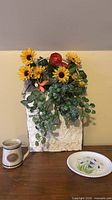 Planter, mug and plate group shot