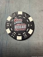 Front of chip showing Coors Light 48 Hour Vegas Experience logo