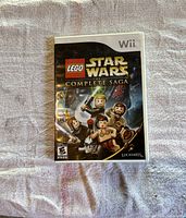 Front cover of Lego Star Wars: The Complete Saga Wii game case