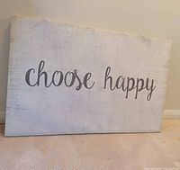 Front view of canvas showing full text and overall appearance