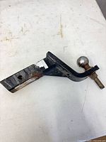 Full view of ball mount showing overall condition