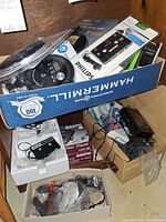 Mixed electronics in Hammermill box