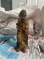 Full front view of resin figurine