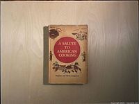 Front cover of cookbook with title and illustrations