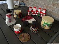 All items laid out on table for full view