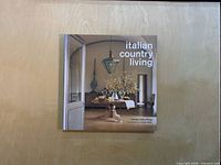 Front cover showing title, author, interior design photo