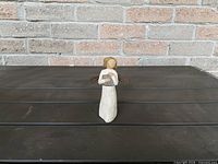 Front view of Willow Tree Sign for Love figurine