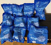 All ten sealed Nintendo SuperStars blind bags displayed