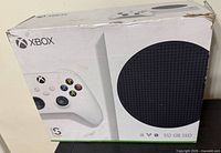 Retail box front for Xbox console