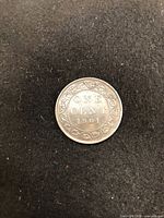 Reverse of 1901 Canadian cent showing ONE CENT 1901 and wreath