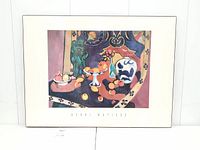 Full view of matted print showing artwork and border