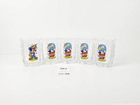 All five tumblers front view