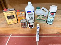 Group shot of all eight containers