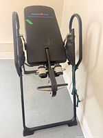 Front view of Ironman inversion table fully assembled